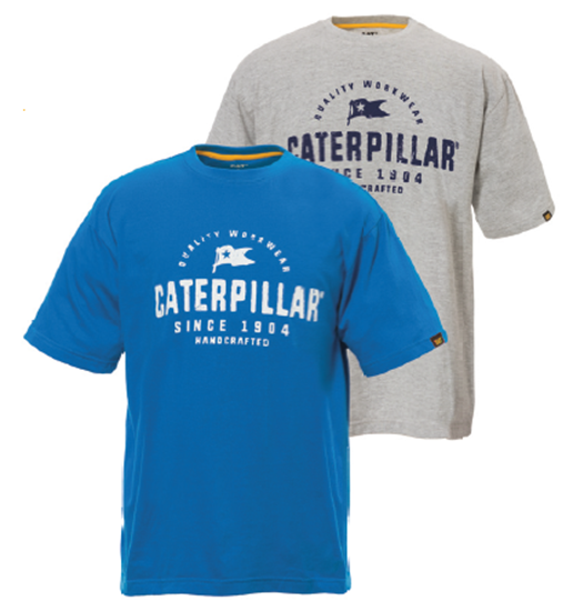 caterpillar tee shirt handcrafted