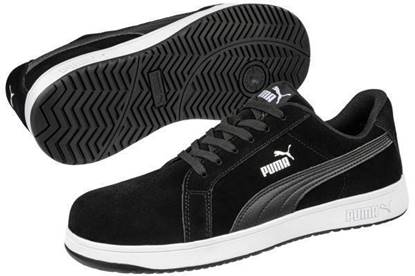 Afbeeldingen van Puma Iconic suede black veiligheidsschoen S1P